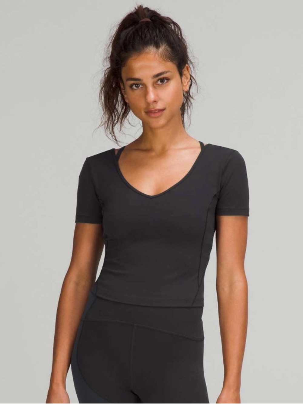Lululemon Align V-Neck Short Sleeve Active Top